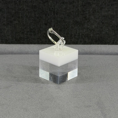 585er Weißgold Ring 0.16 ct.