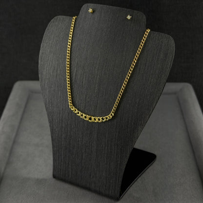 585er Set Kette u. Ohrstecker