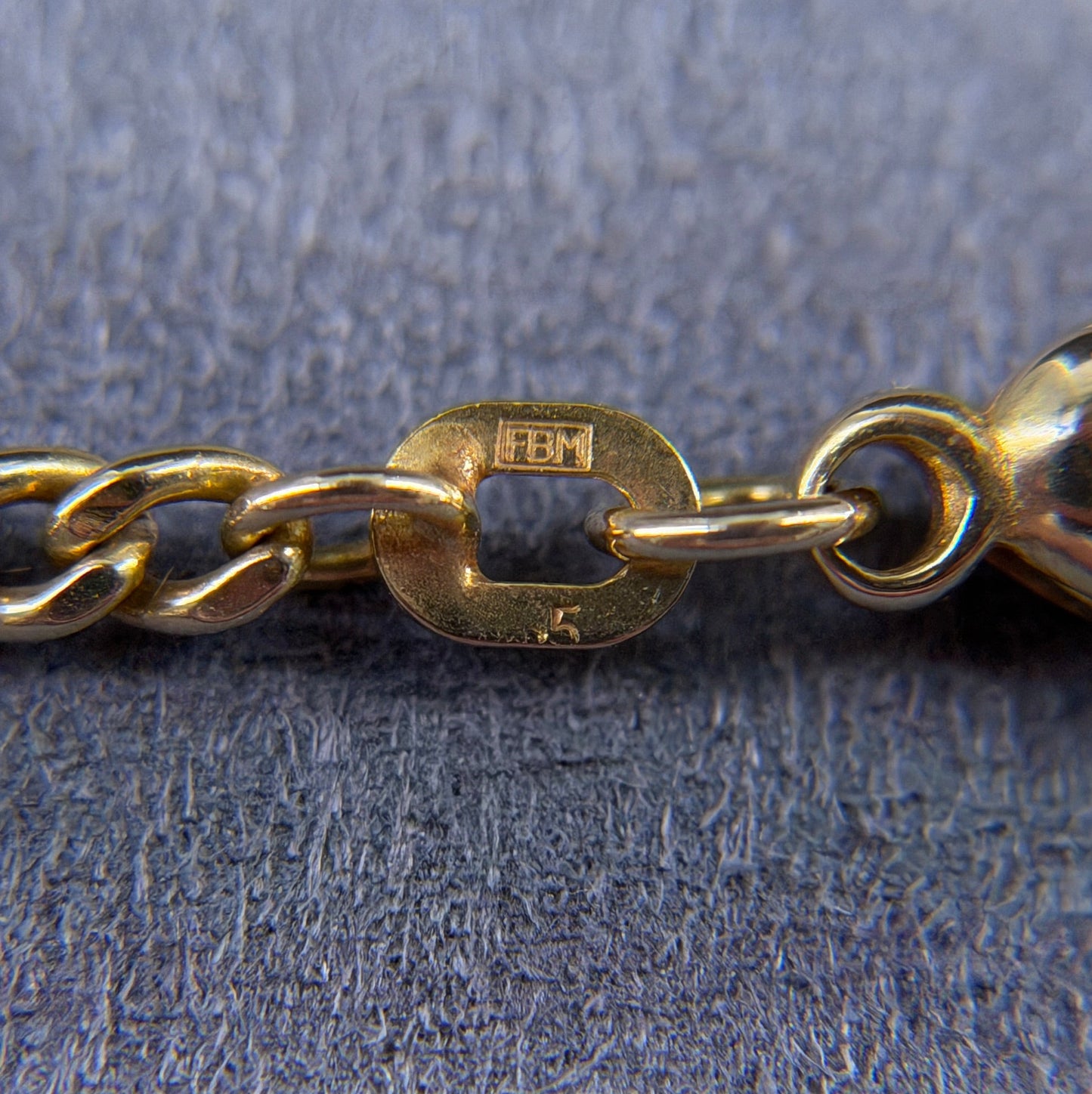 585er Set Kette u. Ohrstecker