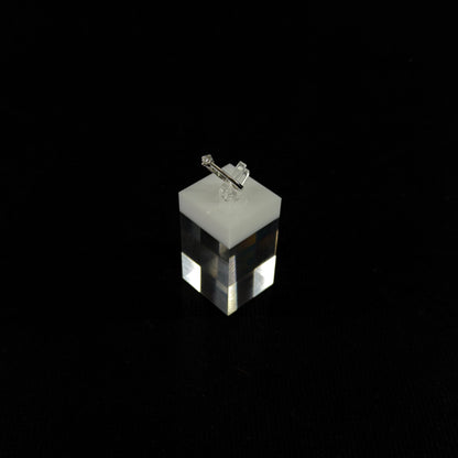 585er Weißgold Ring 0.16 ct.