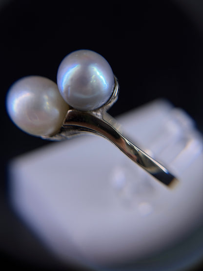 333er WG Pearl Ring