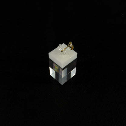 585er Goldring mit 0.015 ct.