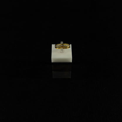 Diagonal Shine Ring