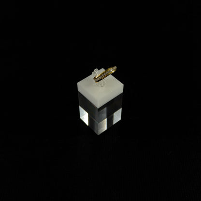 Diagonal Shine Ring