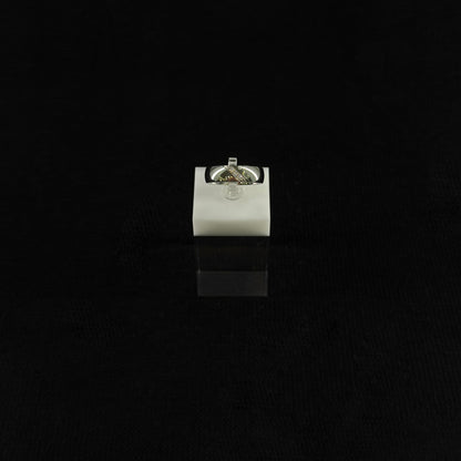 Satin Wave Ring