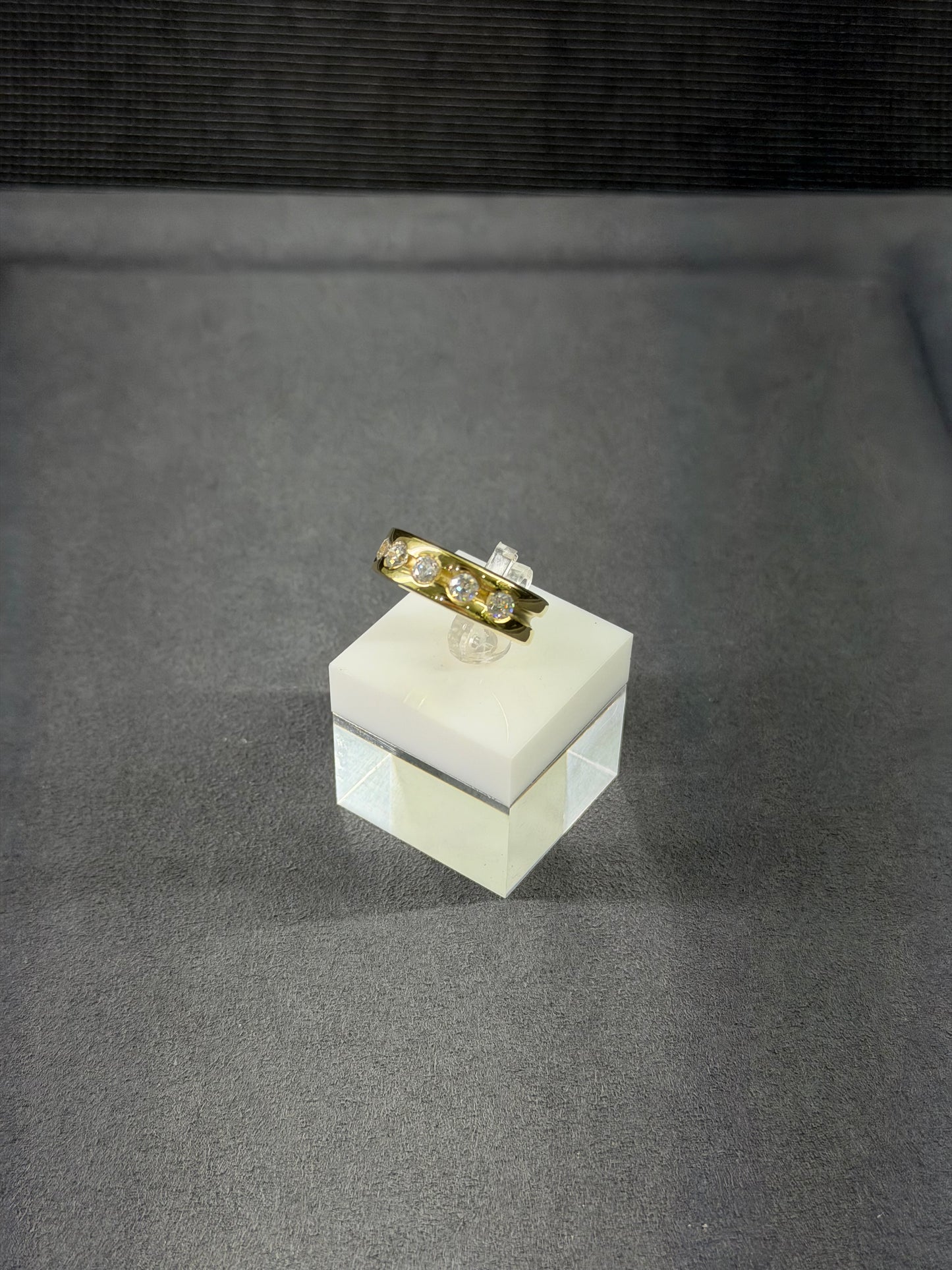 935er Silberring vergoldet