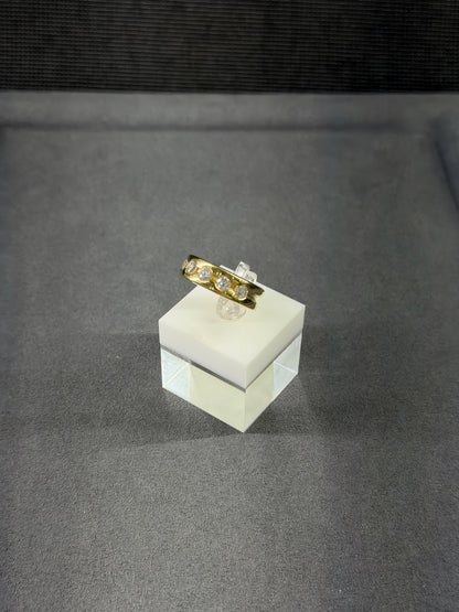 935er Silberring vergoldet