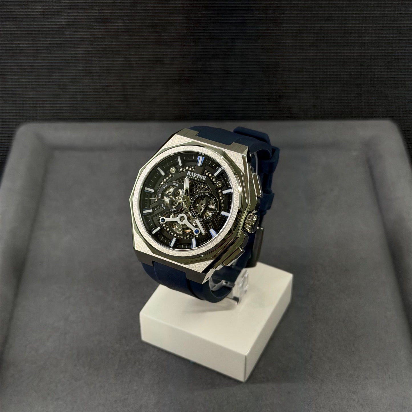 Raptor Skelettiert Silber