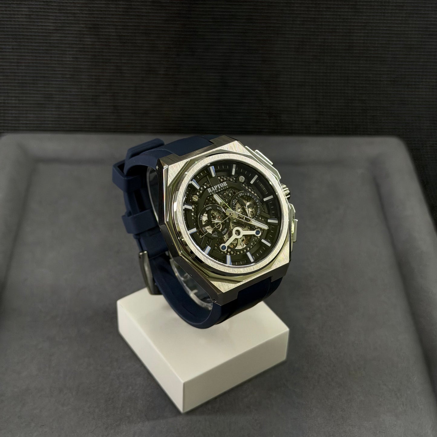 Raptor Skelettiert Silber