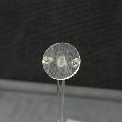 585er Weißgold Stecker 2x0.05ct. Brillianten